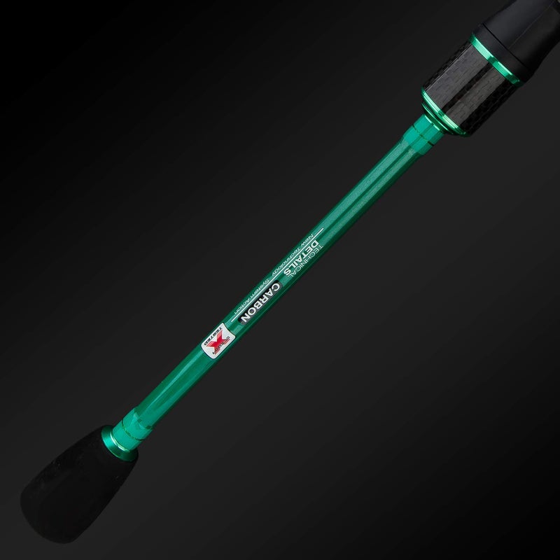 BERRYPRO عصا صيد الأسماك الدوارة خفيفة الوزن BERRYPRO، عصا صيد للسفر مع طرف كربوني صلب، حركة سريعة، 2-8 رطل، 1/32-1/8 أونصة (6'، 6'6'') (6'-خفيفة جداً-قطعتين) - Image 5